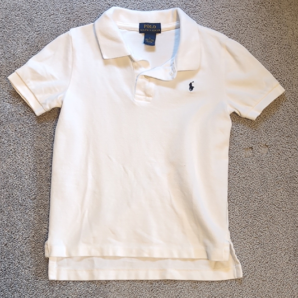 Polo by Ralph Lauren White Kids Polo Shirt
